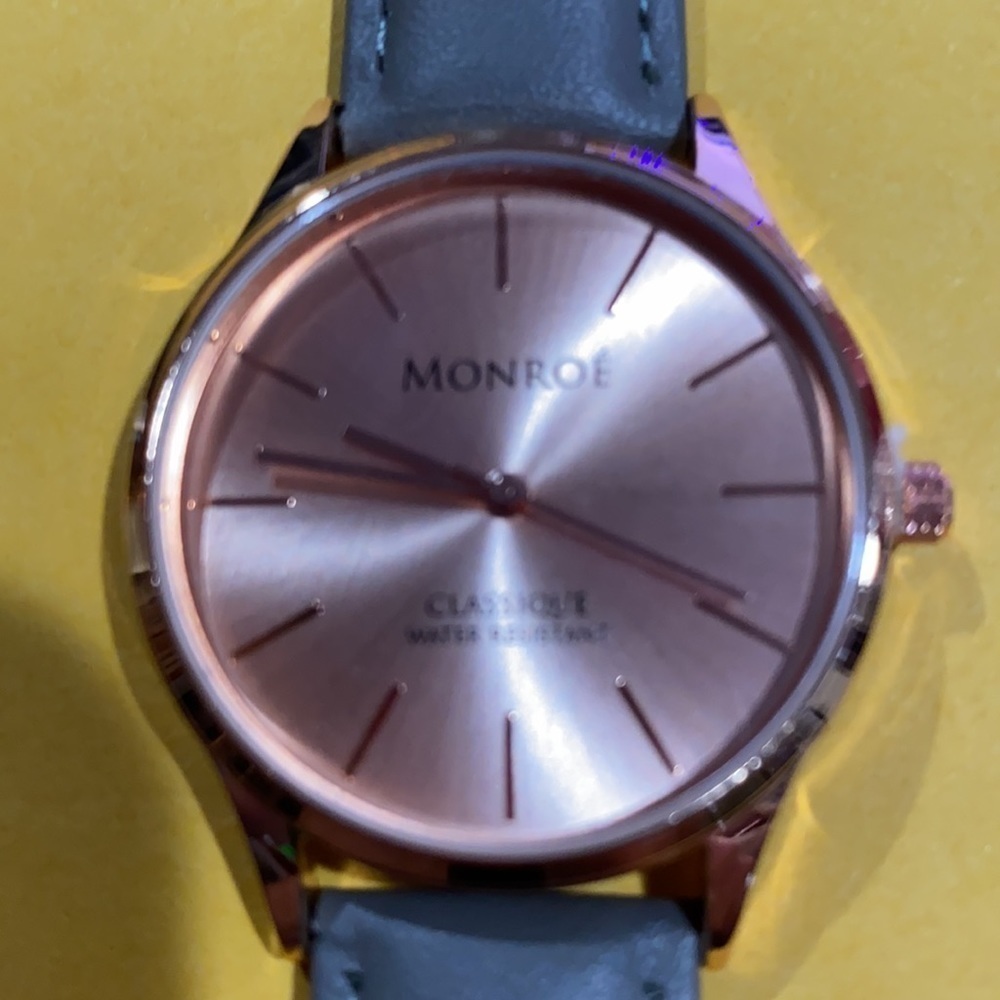 MONROE ROSE GOLD WATCH